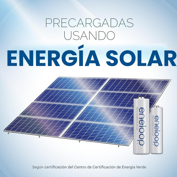 Baterías Recargables Panasonic Eneloop AA 2000mAh