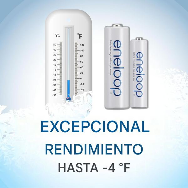 Baterías Recargables Panasonic Eneloop AA 2000mAh