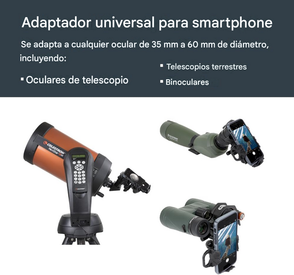 Telescopios Celestron Serie StarSense Explorer DX y LT
