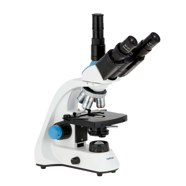 Microscopio Trinocular Compuesto AmScope -LED / 40X-2500X ²⁶