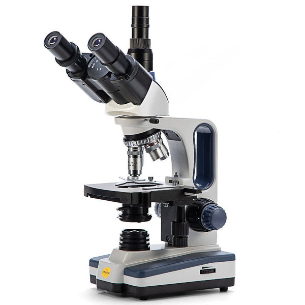 Microscopio Binocular Compuesto Swift Serie SW350 40X-2500X - Trinocular
