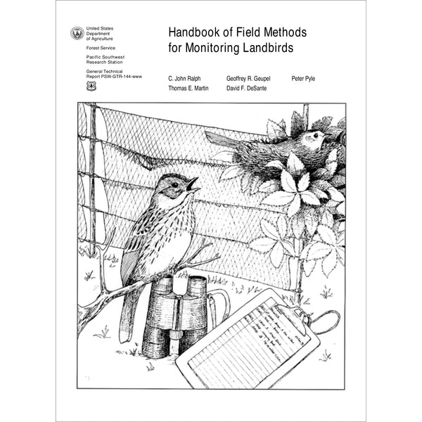 Handbook of Field Methods for Monitoring Landbirds
