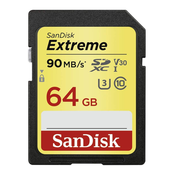 Tarjetas de Memoria SDHC SanDisk Extreme SDHC™/SDXC™ UHS-I 90MB/s - Nueva Versión