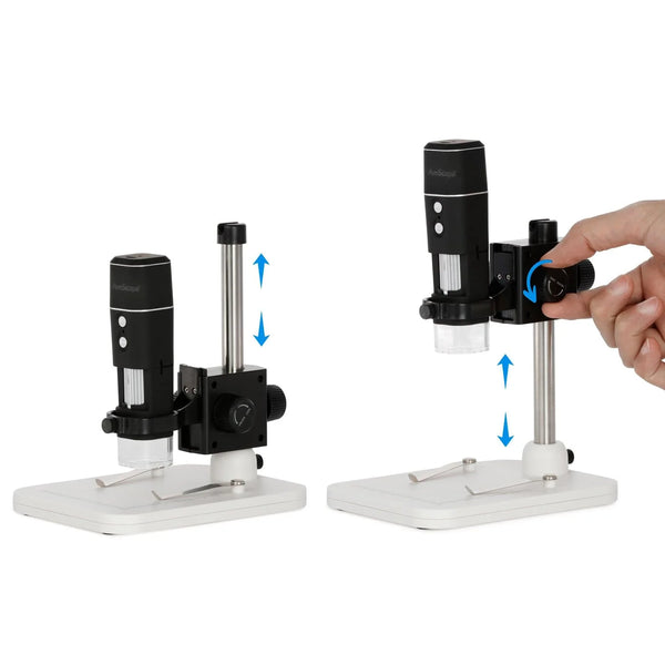 Microscopio Digital Portátil AmScope 50X-1000X con Iluminación LED
