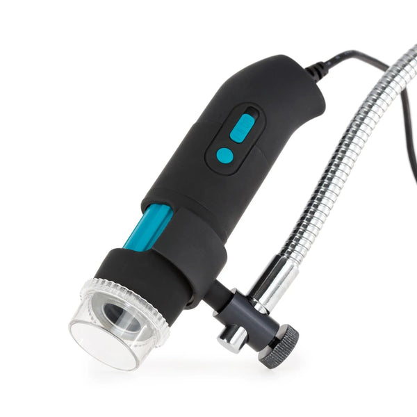 Microscopio Digital Portátil AmScope con Polarizador y Iluminación LED