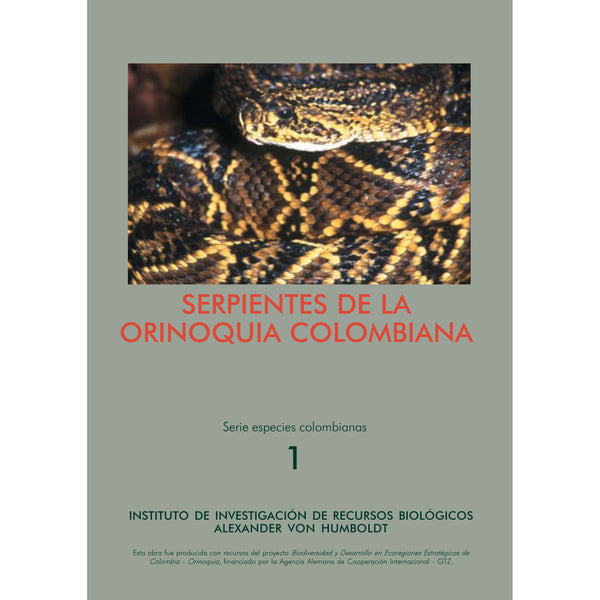 Serpientes de la Orinoquía Colombiana