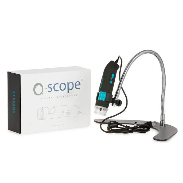 Microscopio Digital Portátil AmScope con Polarizador y Iluminación LED