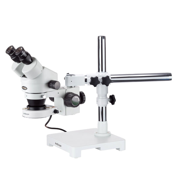 Microscopios Estéreo Binoculares Amscope  3.5X-90X con Soporte de Pluma
