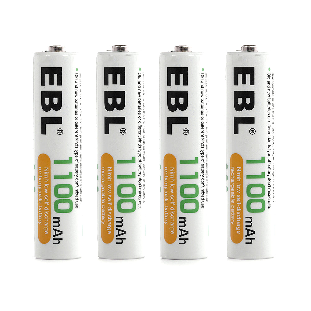 Baterías Recargables EBL AAA 1000mAh - BIOWEB® Colombia