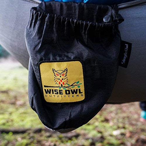 Hamaca Doble Wise Owl Outfitters con Correas para Árbol