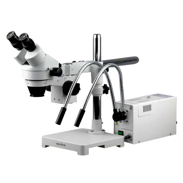 Microscopios Estéreo Binoculares Amscope  3.5X-90X con Soporte de Pluma