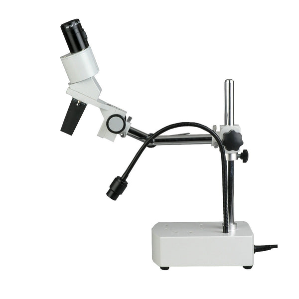 Microscopio Estéreo Binocular con Luz LED AmScope SE400-Z / 10x - 20x