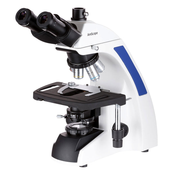 Microscopio Compuesto Amscope 40X-2500X con pantalla táctil LCD