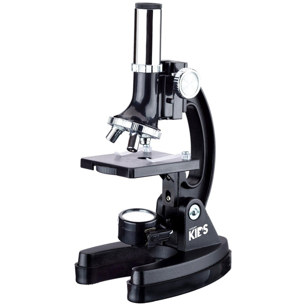 Kit de Microscopio Biológico de Brazo Metálico para Principiantes -KIDS