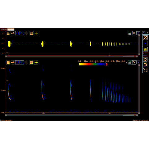 Software de Análisis de Espectrogramas y Grabación en Tiempo Real BatSound Touch