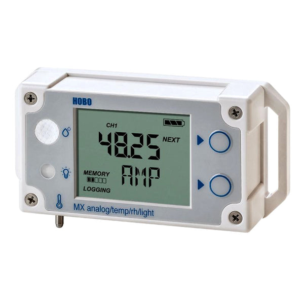 Data Logger Multicanal Analógico HOBO de Temperatura, Humedad y Luz