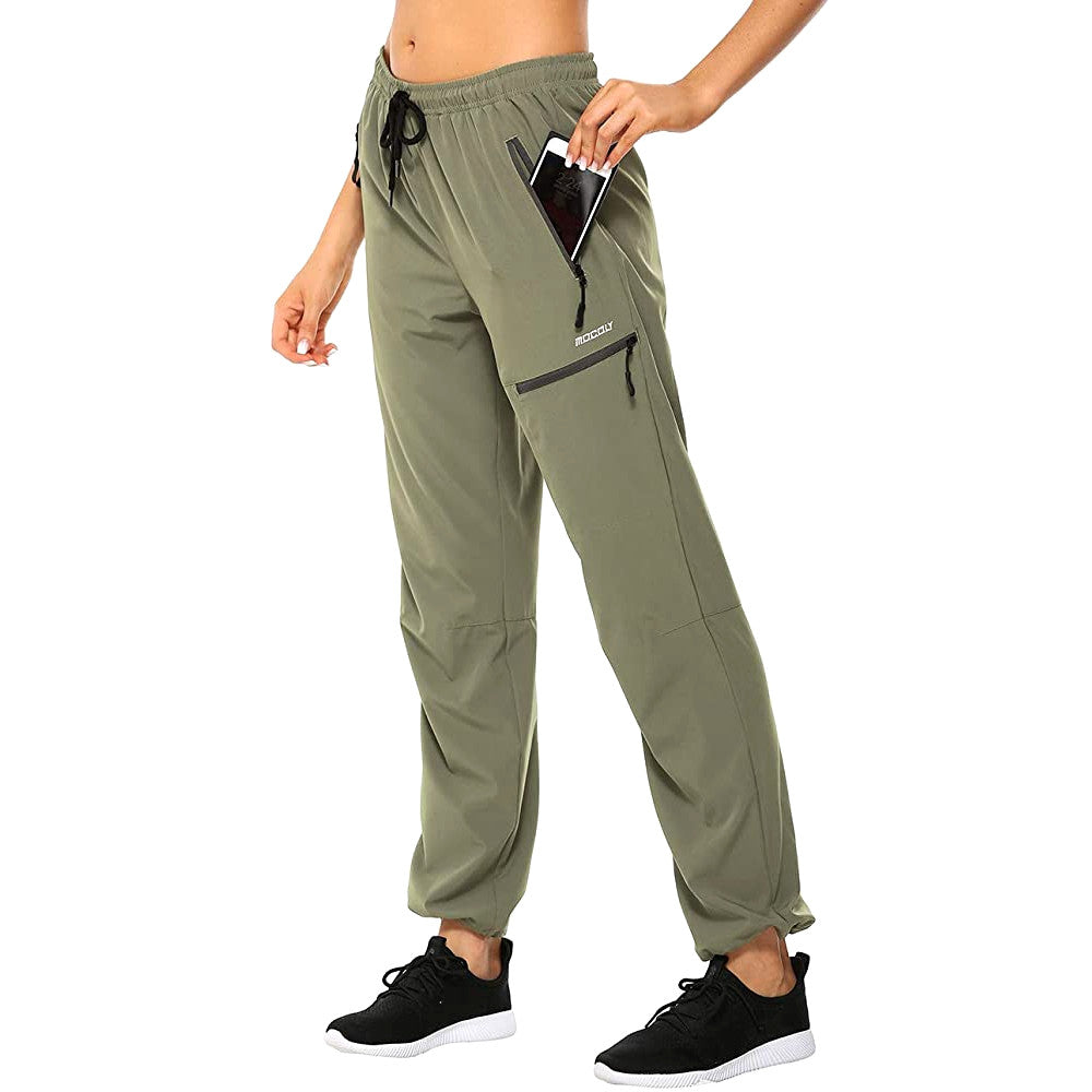 RlaGed - Pantalones tipo cargo de senderismo para mujer, pantalones  deportivos ligeros, de secado rápido, resistentes al agua, para pesca y al  aire