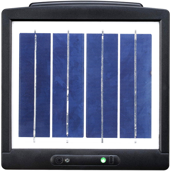 Cargador Solar para Baterías Recargables AAA, AA & 9V