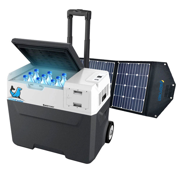 Neveras Portátiles Solares AcoPower LiONCooler hasta 50 L con Autonomía de Hasta de 15 hr - Descontinuado