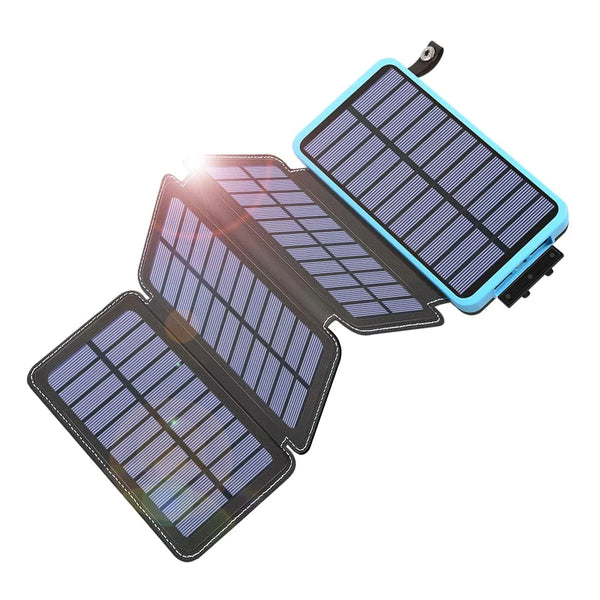 Batería de Reserva Recargable de Alta Capacidad con Cargador Solar Portable Tranmix 25000 mAh
