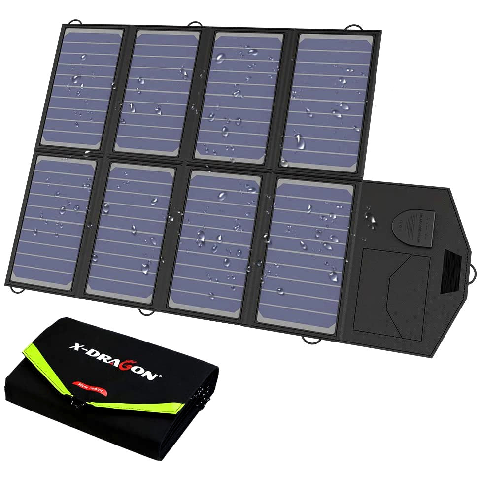 Cargador Solar X-Dragon 40W Compatible con Portátiles - BIOWEB