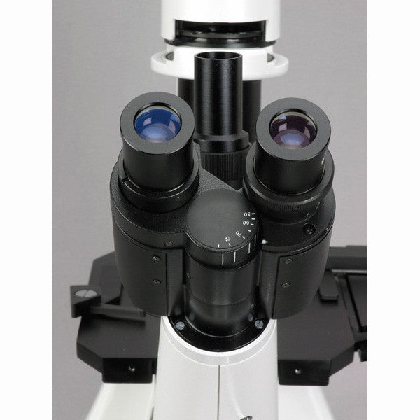Microscopio invertido biológico óptico del plan de larga distancia 40X-1000X