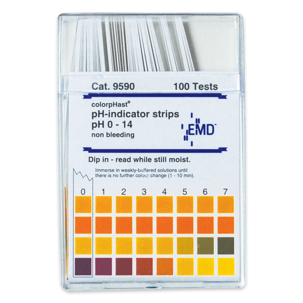 Tiras de Prueba LaMotte ColorpHast Rango Amplio de pH