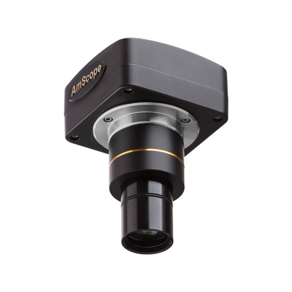 Cámaras Digitales USB 2.0 para Microscopios Amscope de Montura-C con Lentes de Reducción