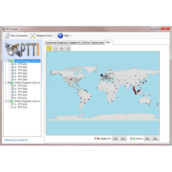 Software Decodificador PTT Tracker