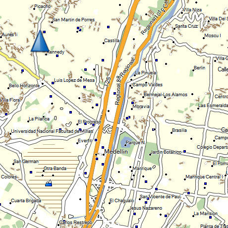 Mapa Topográfico de Colombia para GPS Garmin