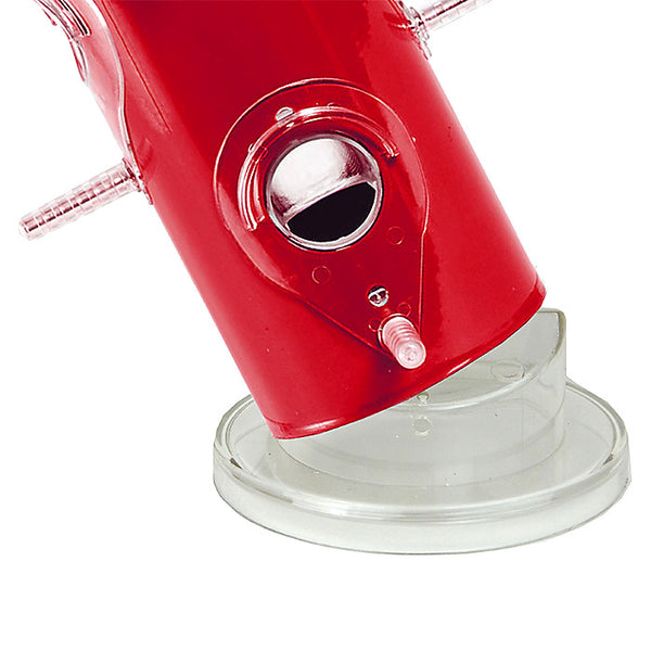 Comedero para Granívoros Perky-Pet Tubo Metálico Rojo 680 g