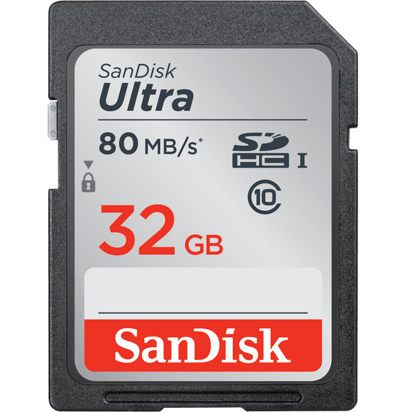 Tarjetas de Memoria SanDisk Ultra SDHC/SDXC UHS-I 80 MB/s