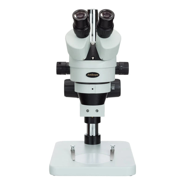 Microscopio Estéreo Binocular Amscope 3.5x-90x con Soporte de Mesa