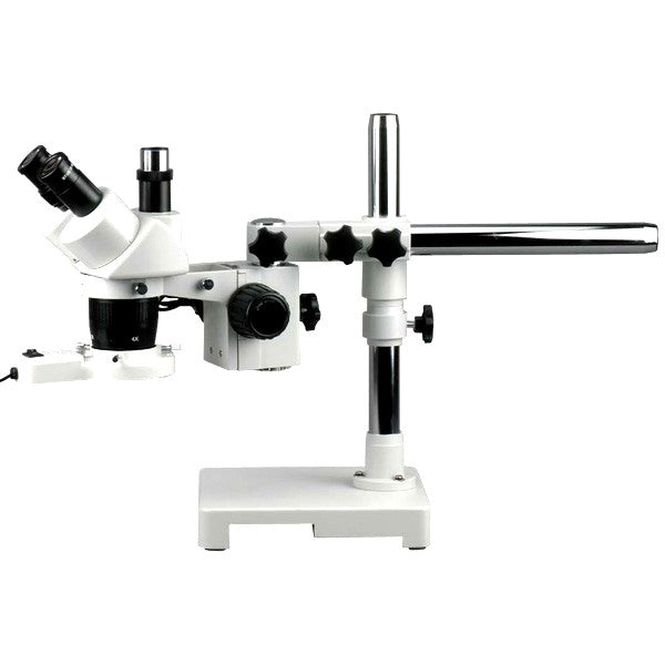 Microscopio Estéreo Trinocular Amscope 20X-40X-80X  + Luz Fluorescente